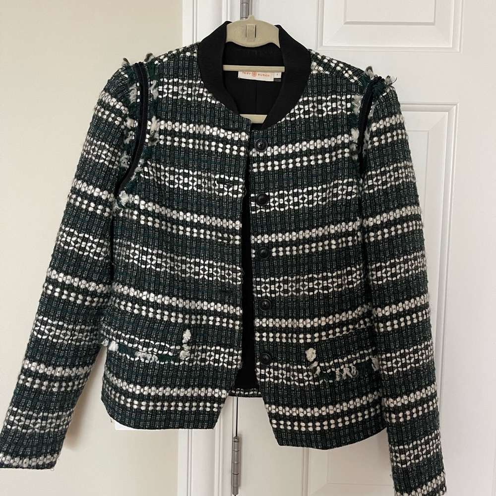 Tory Burch jacket in like new condition size 4